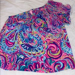 super cute off the shoulder Lilly Pulitzer blouse
